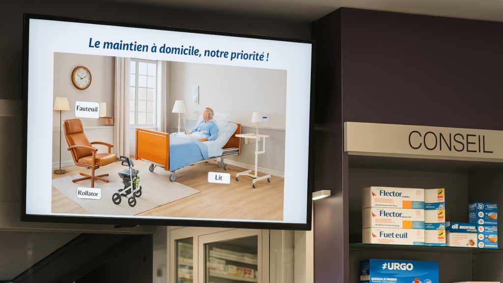 MAD en pharmacie équipement médical