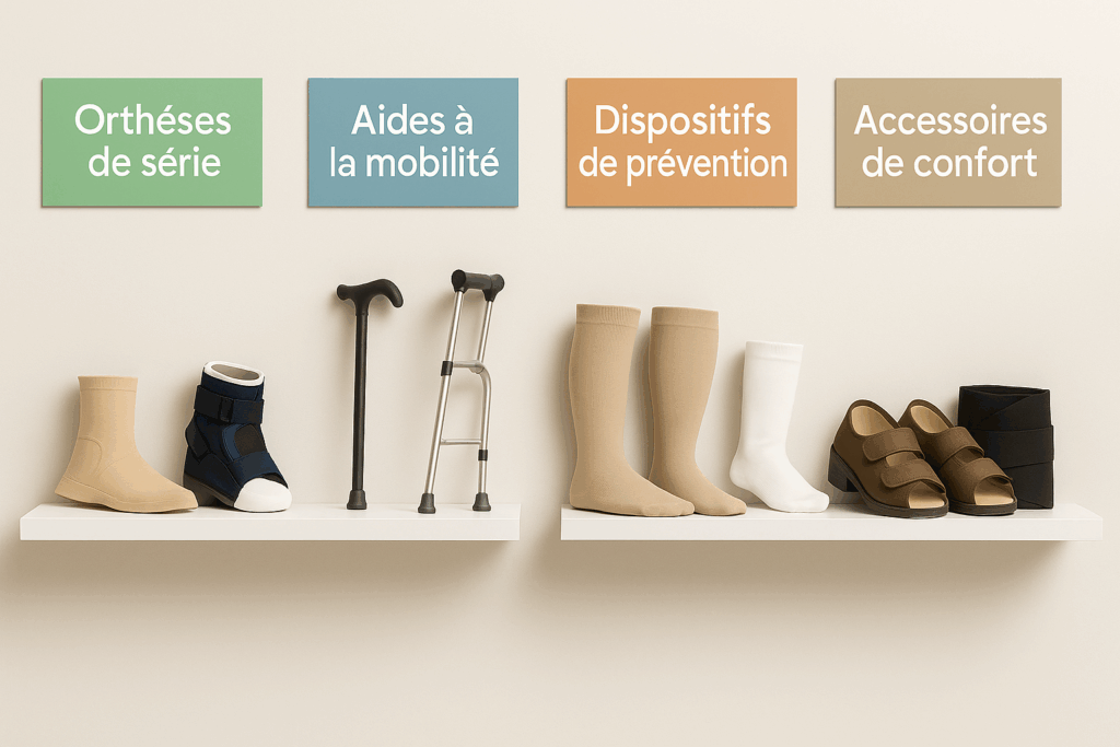 Orthopédie quatre familles