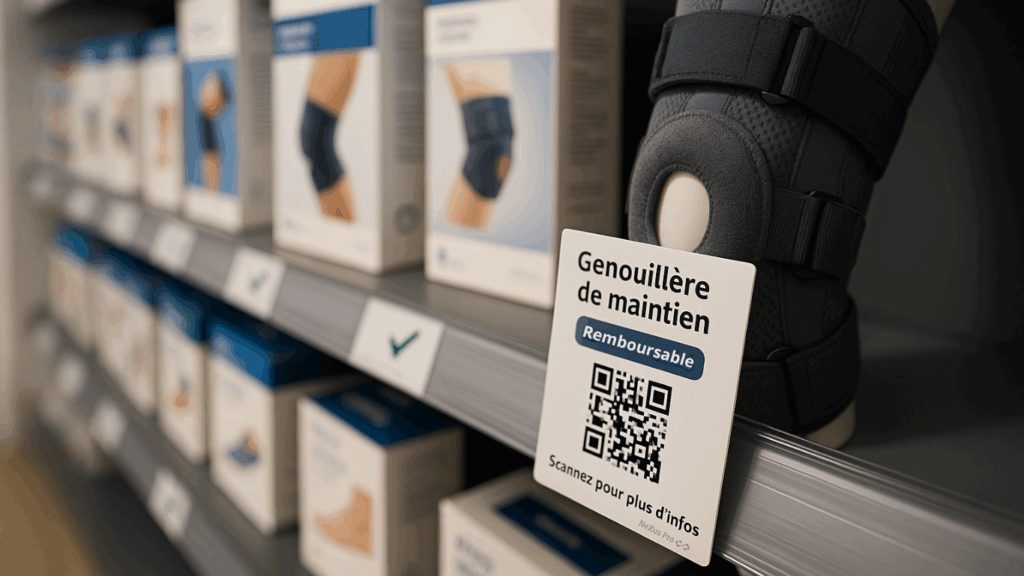 Rayon orthopédique visible