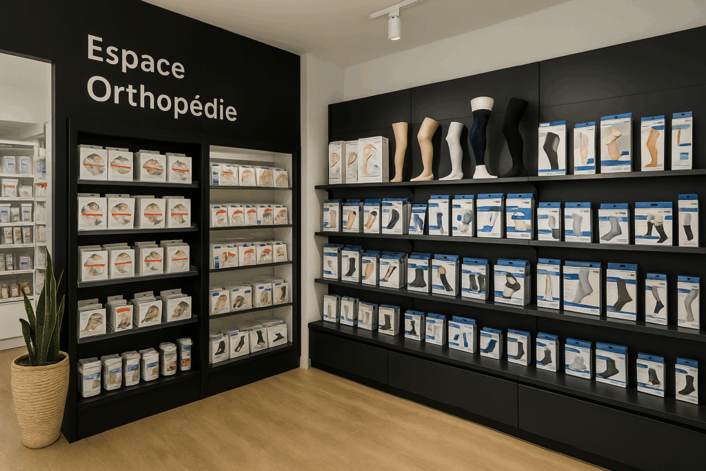 espace orthopédie en pharmacie