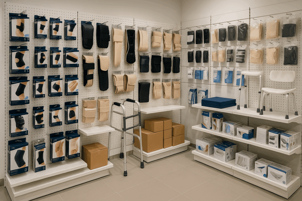 rayon orthopédie en officine