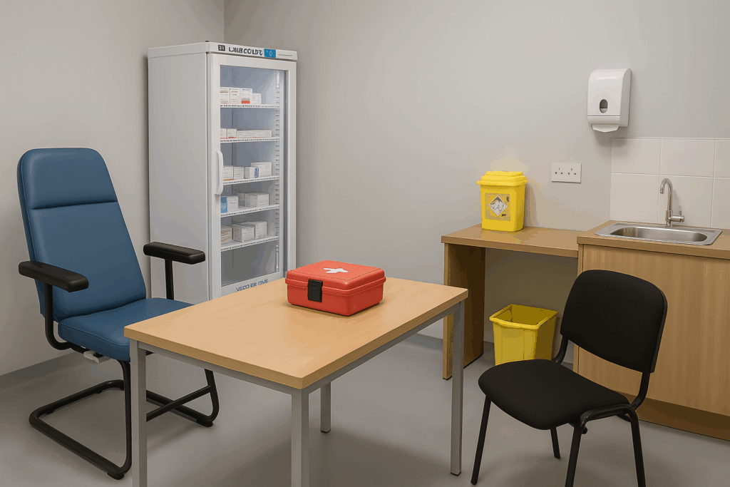 salle vaccination en pharmacie