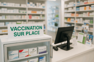 vaccination sur place pharmacie