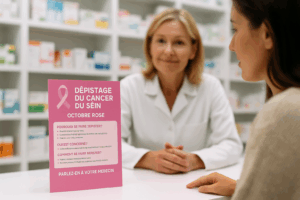 cancer du sein dépistage officine