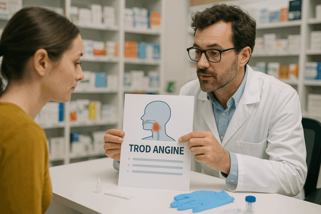 TROD angine en pharmacie