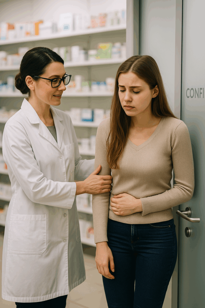 Test urinaire pharmacie TROD