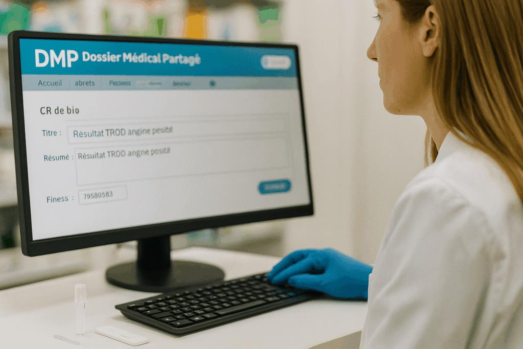 Traçabilité TROD en pharmacie